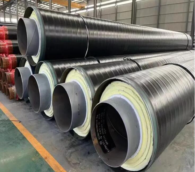 平凉钢套钢蒸汽保温管